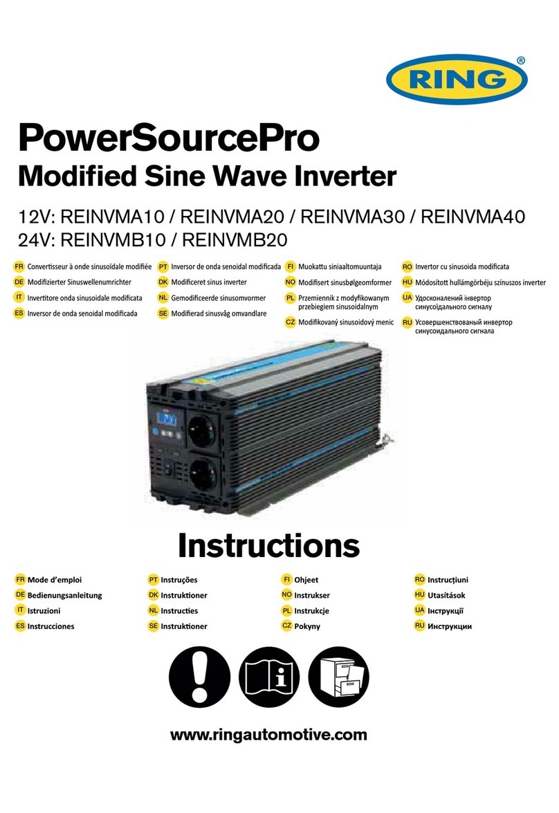 ring PowerSourcePro REINVMA10 User manual