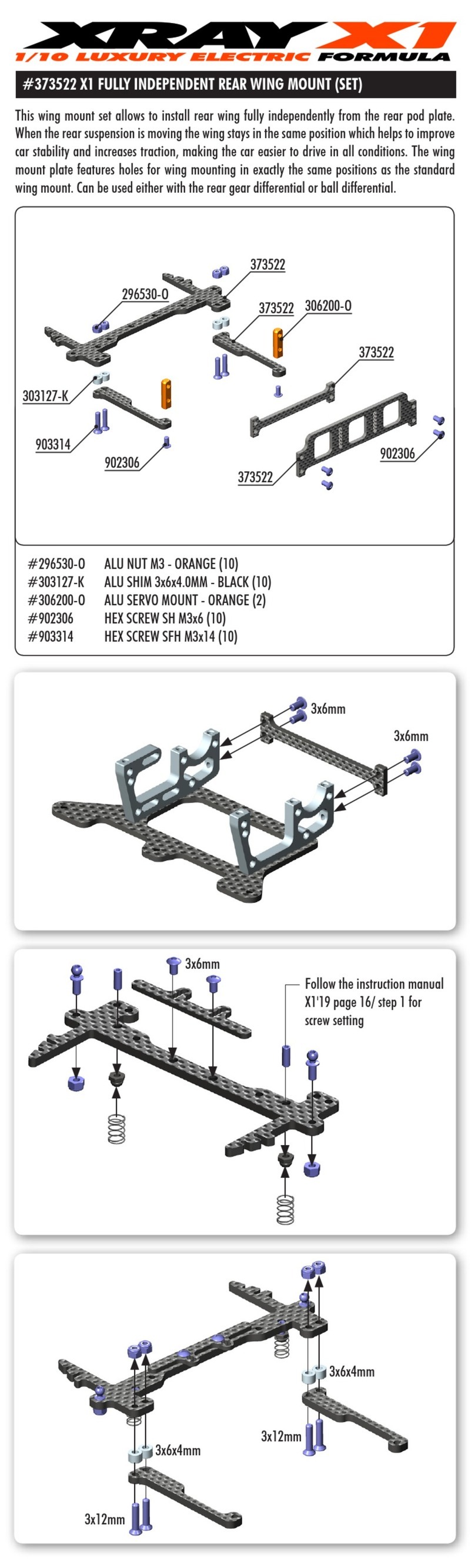 Xray 373522 manual
