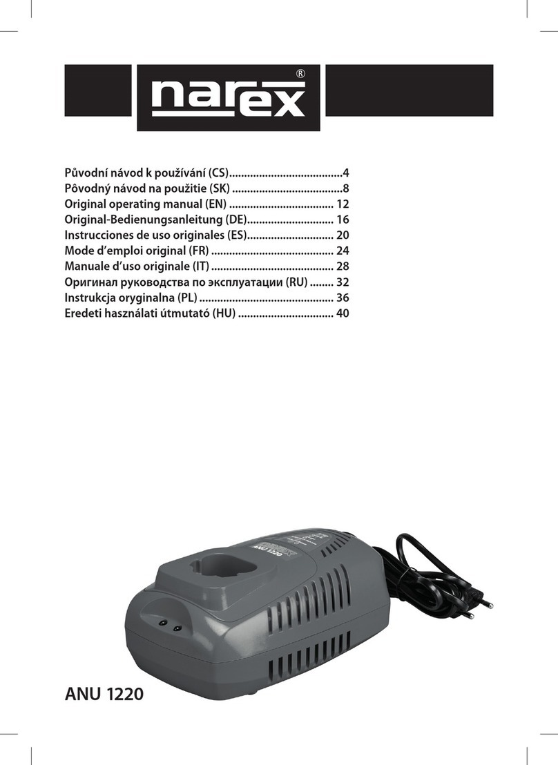 Narex ANU 1220 Original operating manual