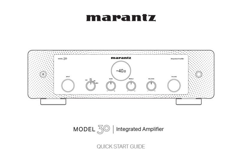 Marantz Model 30 User manual
