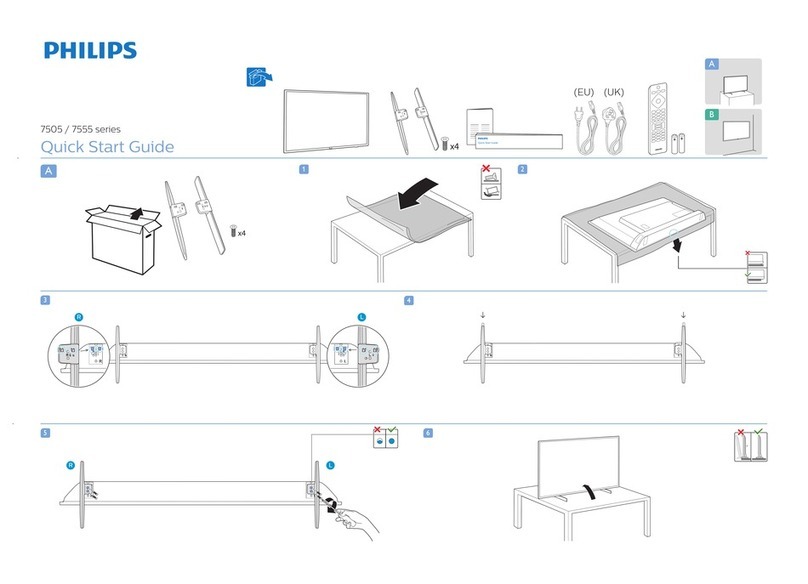 Philips 7505 Series User manual