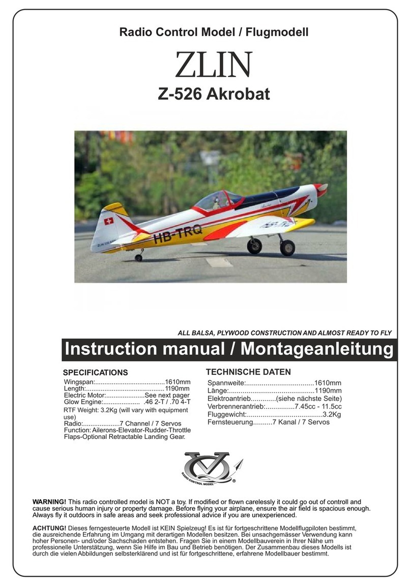 Zlin Aircraft Z-526 Akrobat instruction manual Zlin Aircraft Z-526 Akrobat instruction manual
