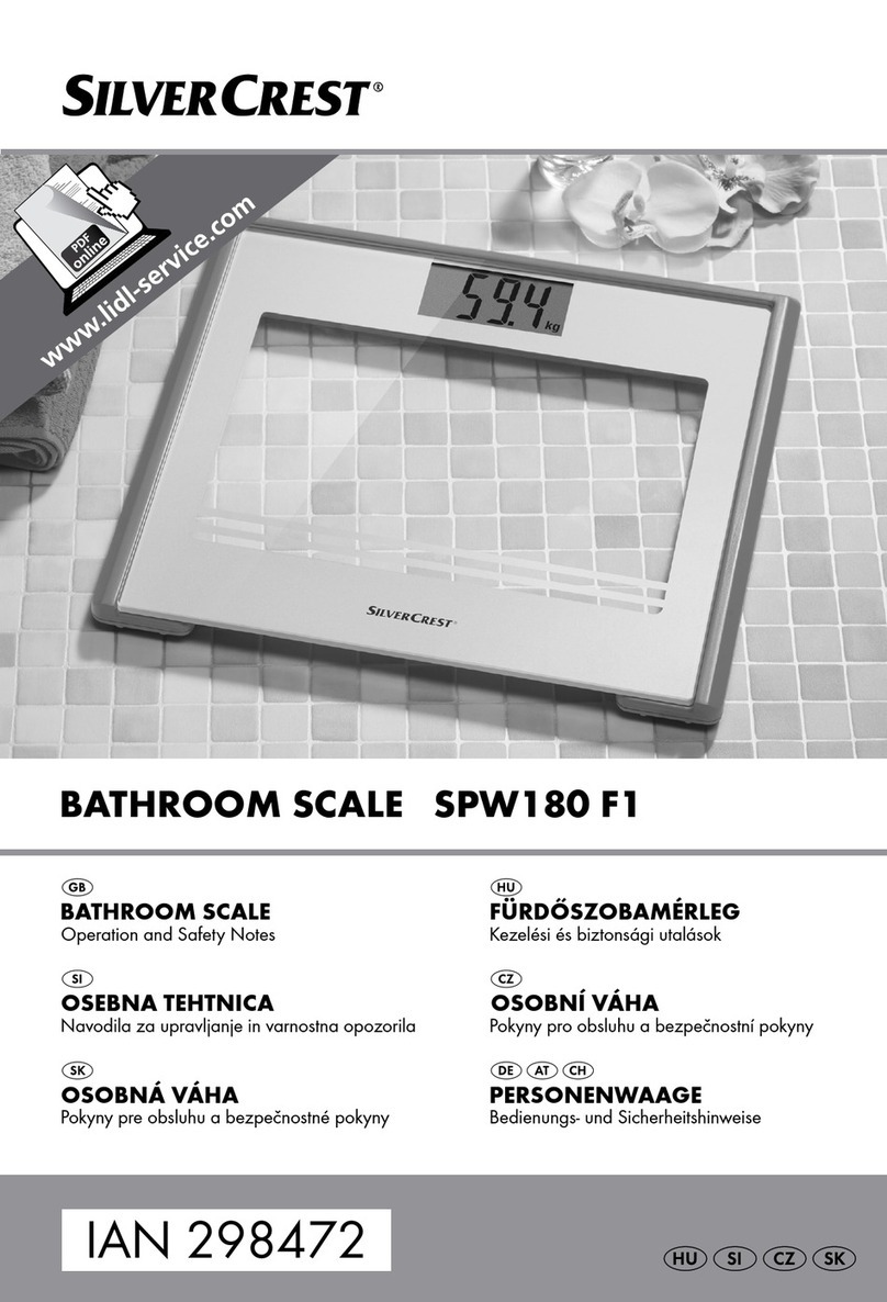 Silvercrest SPW180 F1 User manual Silvercrest SPW180 F1 User manual