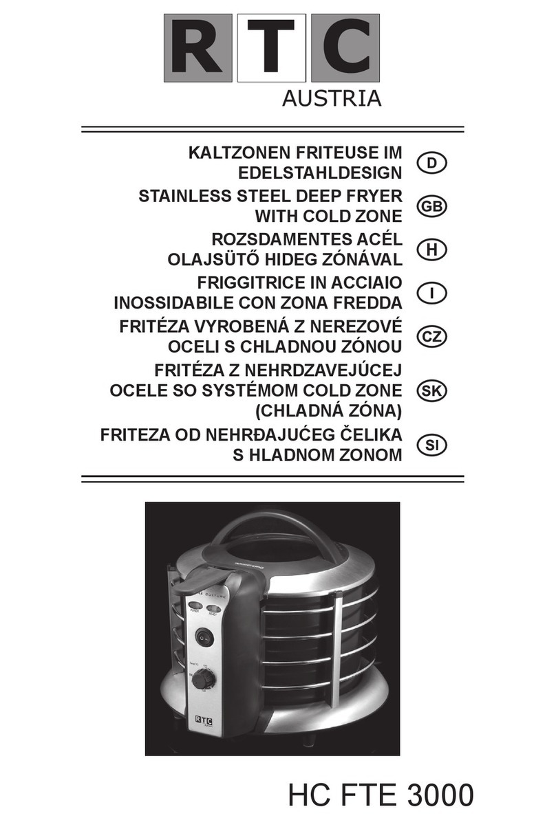 RTC HC FTE 3000 instruction manual