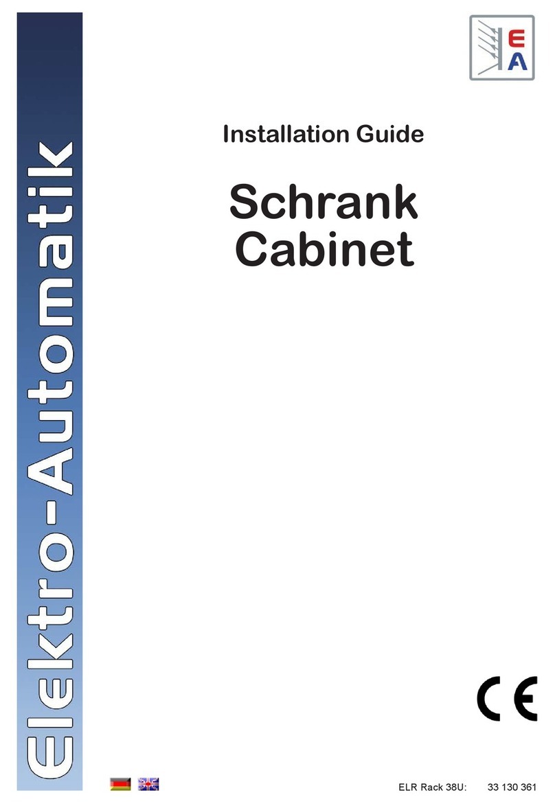 Elektro-Automatik ELR Rack 38U installation guide