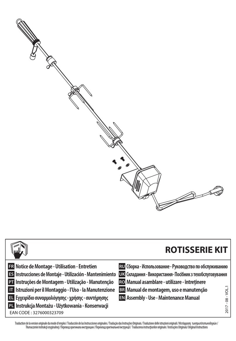 Adeo Group BBQ240A Assembly, Use, Maintenance Manual
