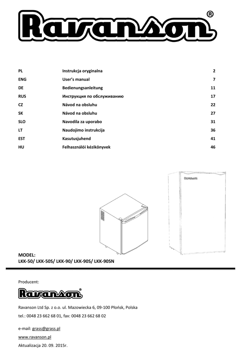 Ravanson LKK-50 User manual