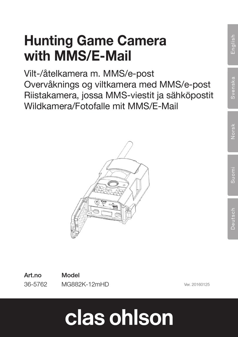 Clas Ohlson MG882K-12mHD instruction manual