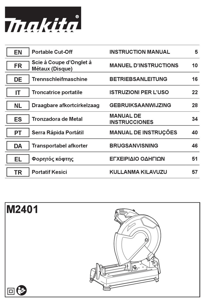 Makita M2401 User manual