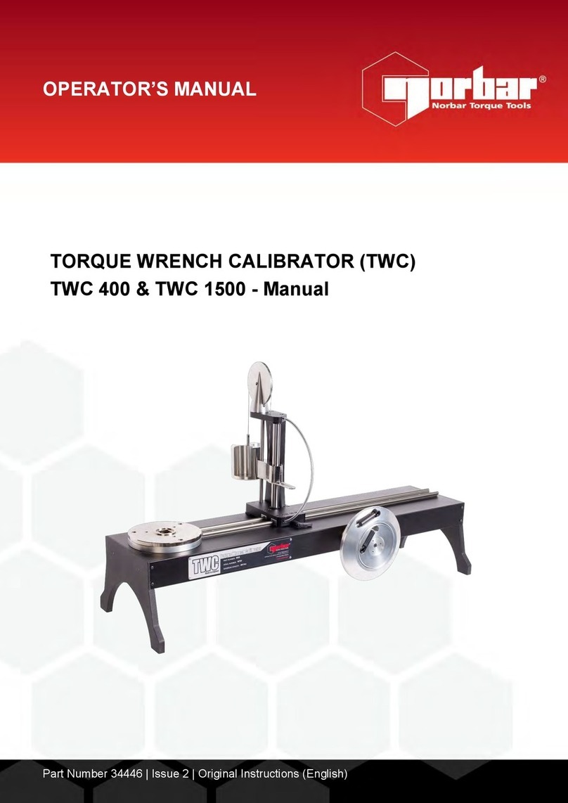 norbar TWC Series User manual
