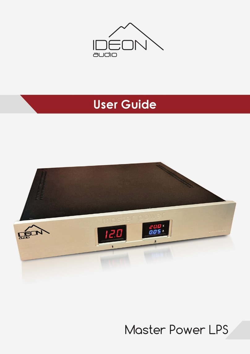 Ideon Audio Master Power LPS user guide