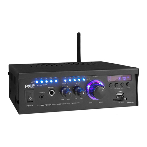 Pyle PCAU46BA User manual
