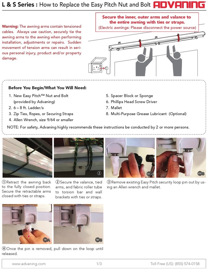 Advaning S series How to replace