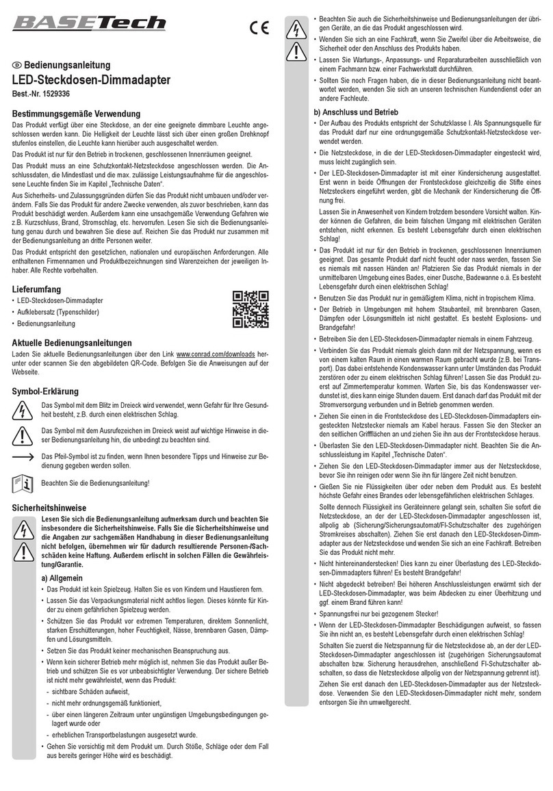 BASETech 1529336 operating instructions