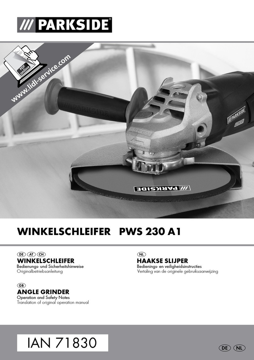 Parkside PWS 230 A1 User manual
