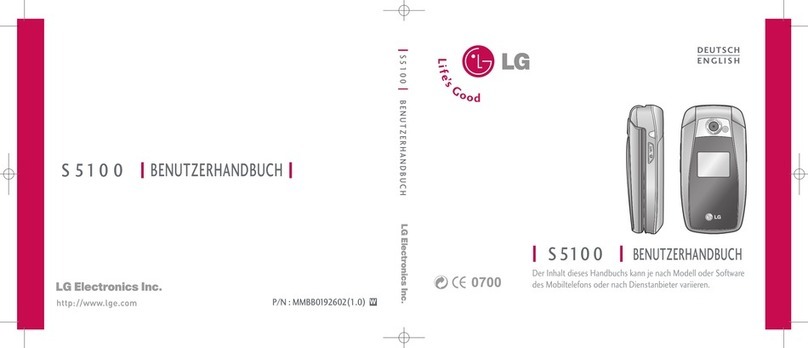 LG S5100 User manual