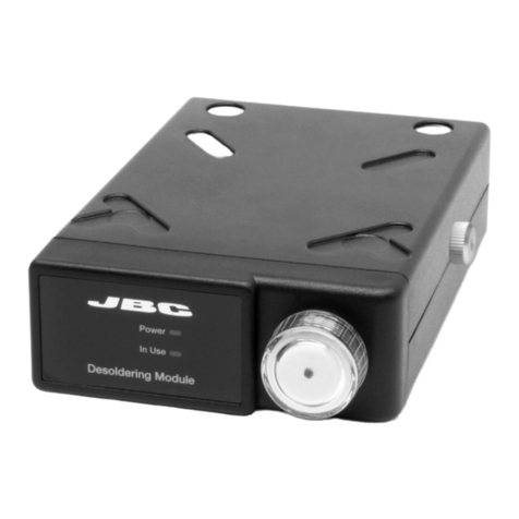 jbc MVE-A User manual