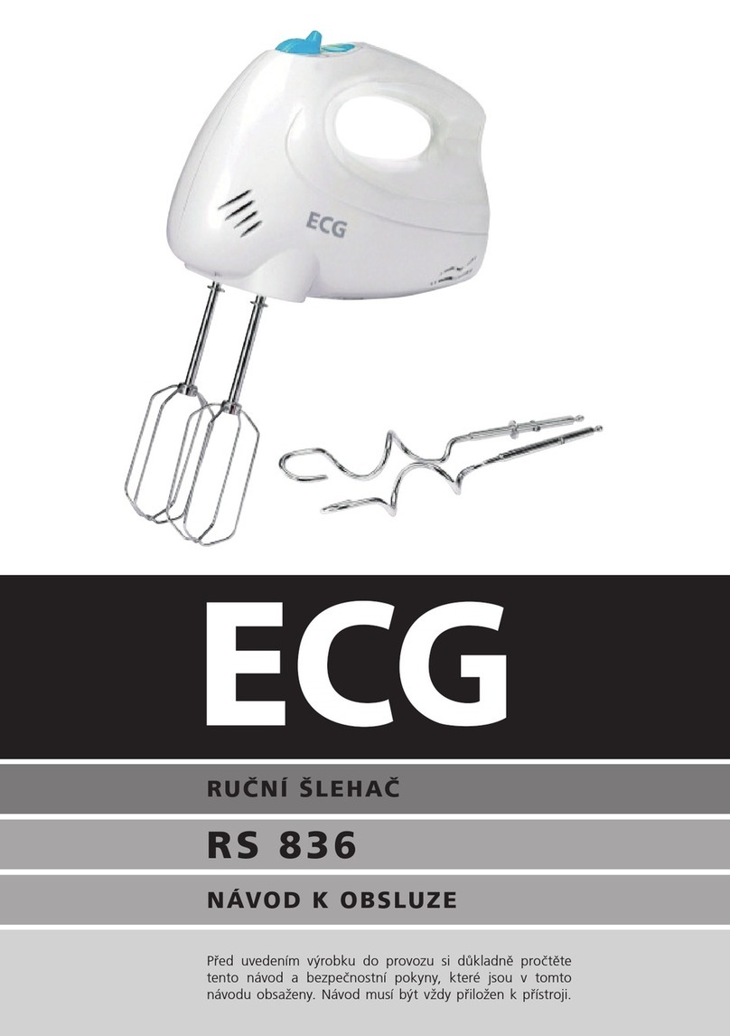 ECG RS 836 user manual