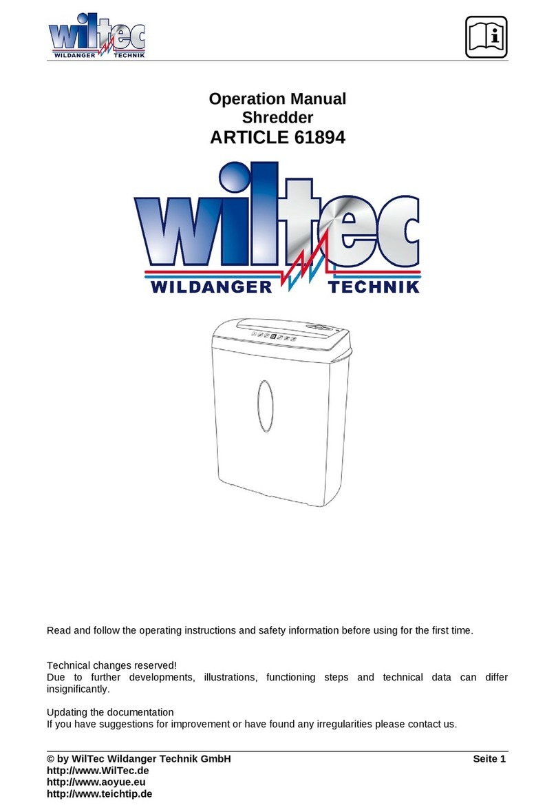 WilTec 61894 User manual