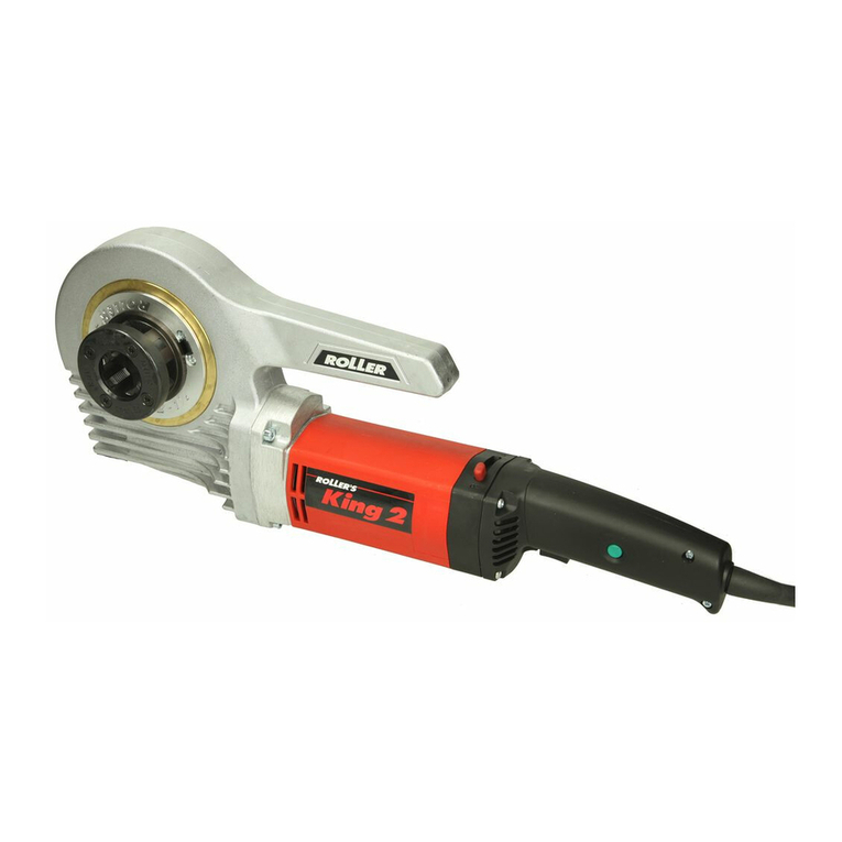 Roller King 1 1/4 User manual