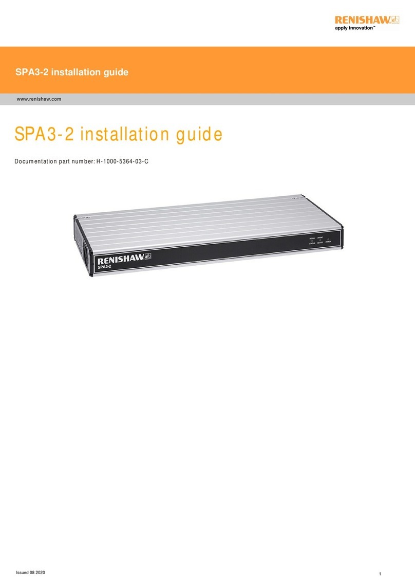 Renishaw SPA3-2 installation guide