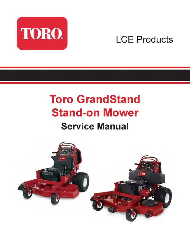 Toro GrandStand Series User manual