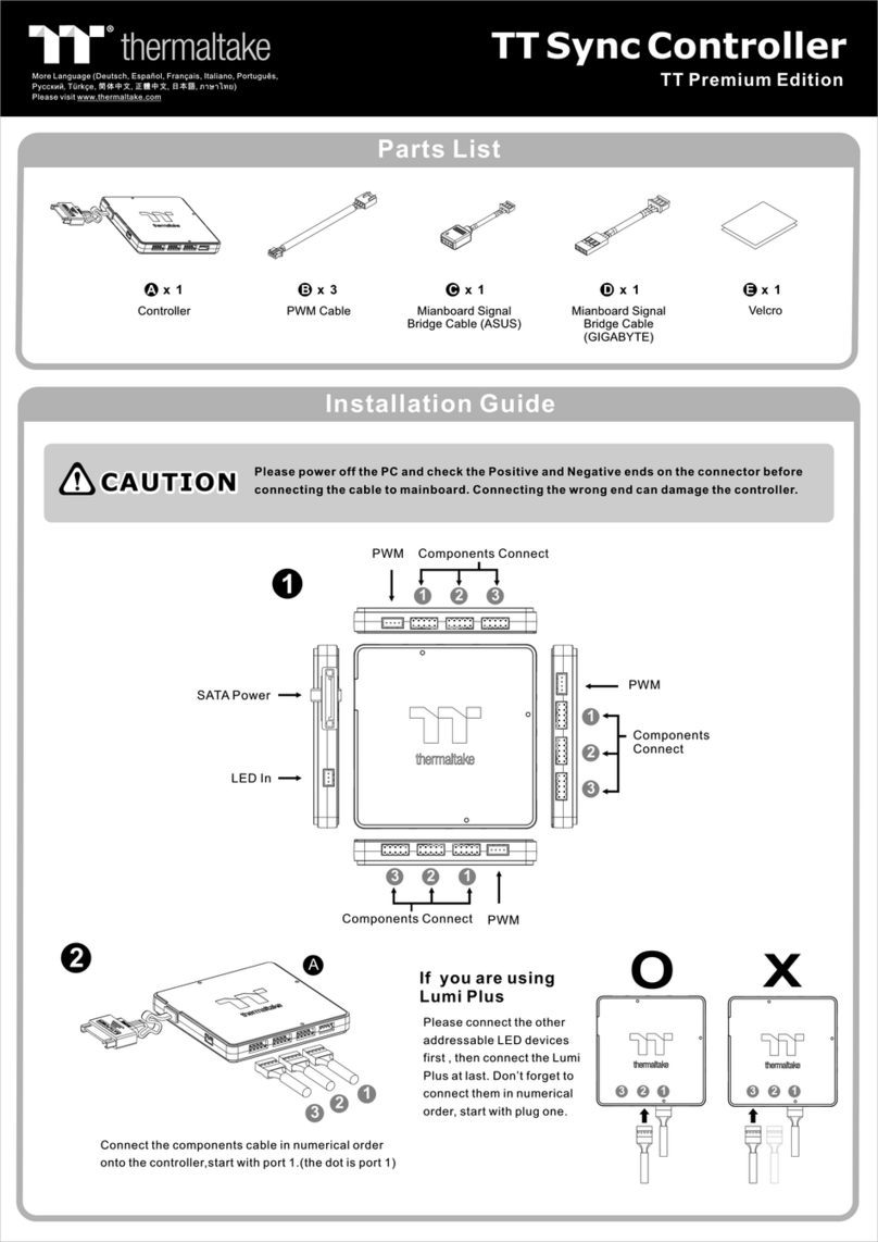 Thermaltake TT Premium Series installation guide