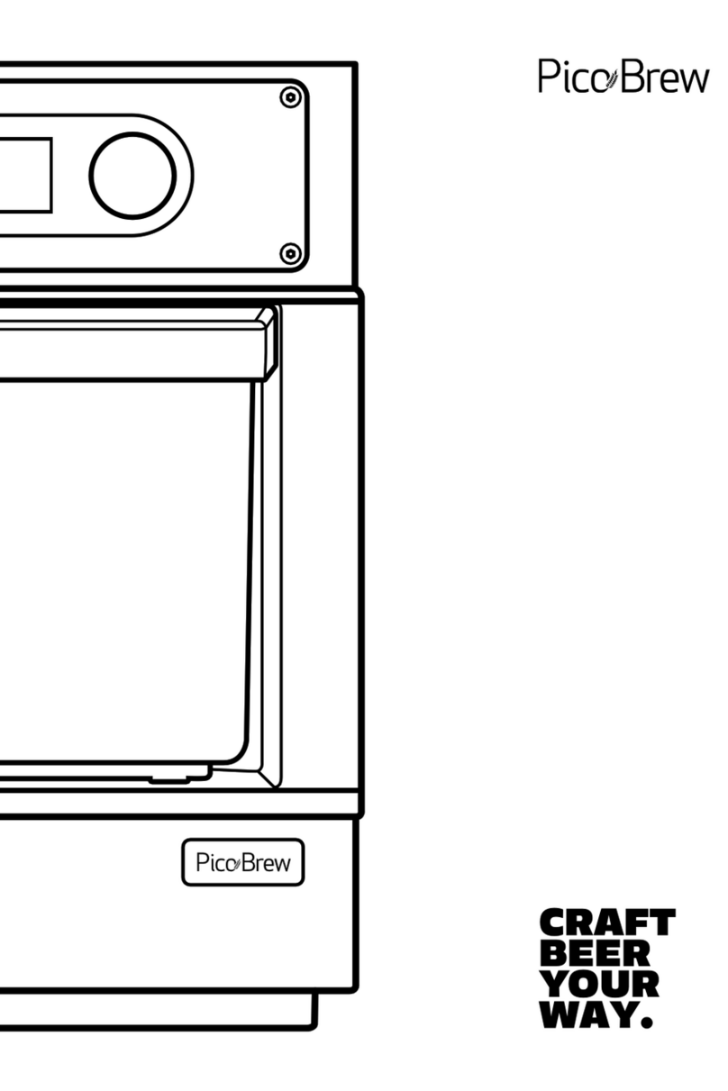 PicoBrew 2AJZKS1PICO instruction manual