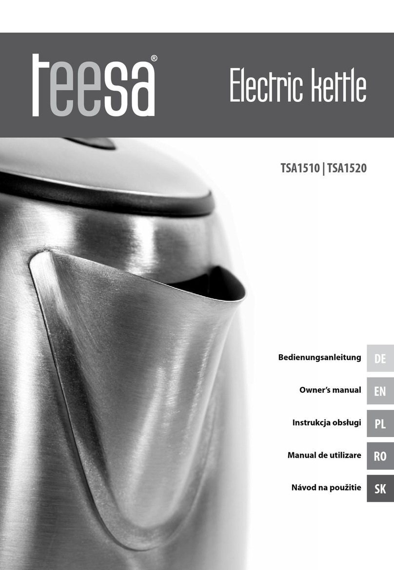 Teesa TSA1510 owner's manual