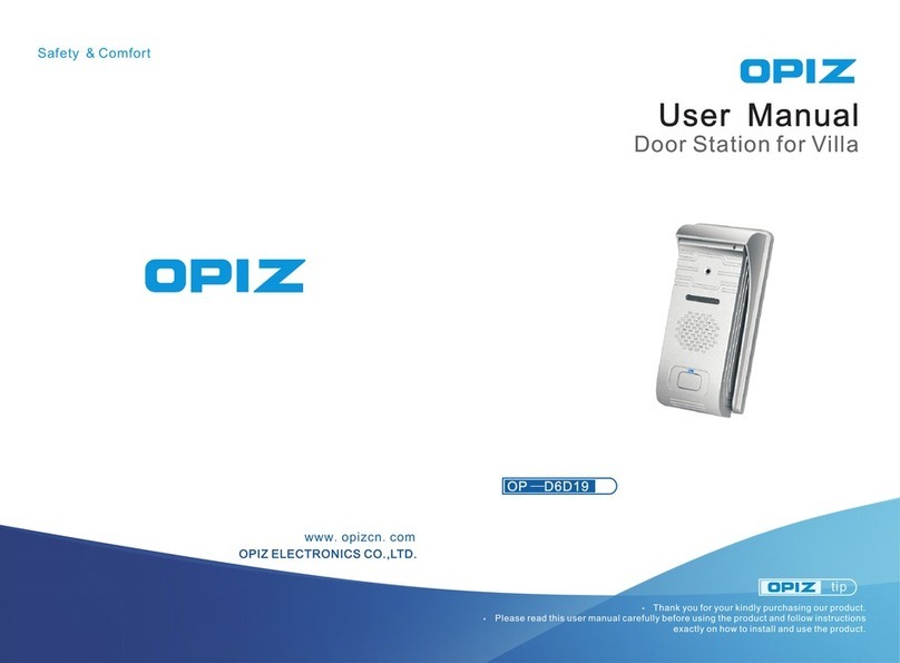 Opiz OP-D6D19 user manual
