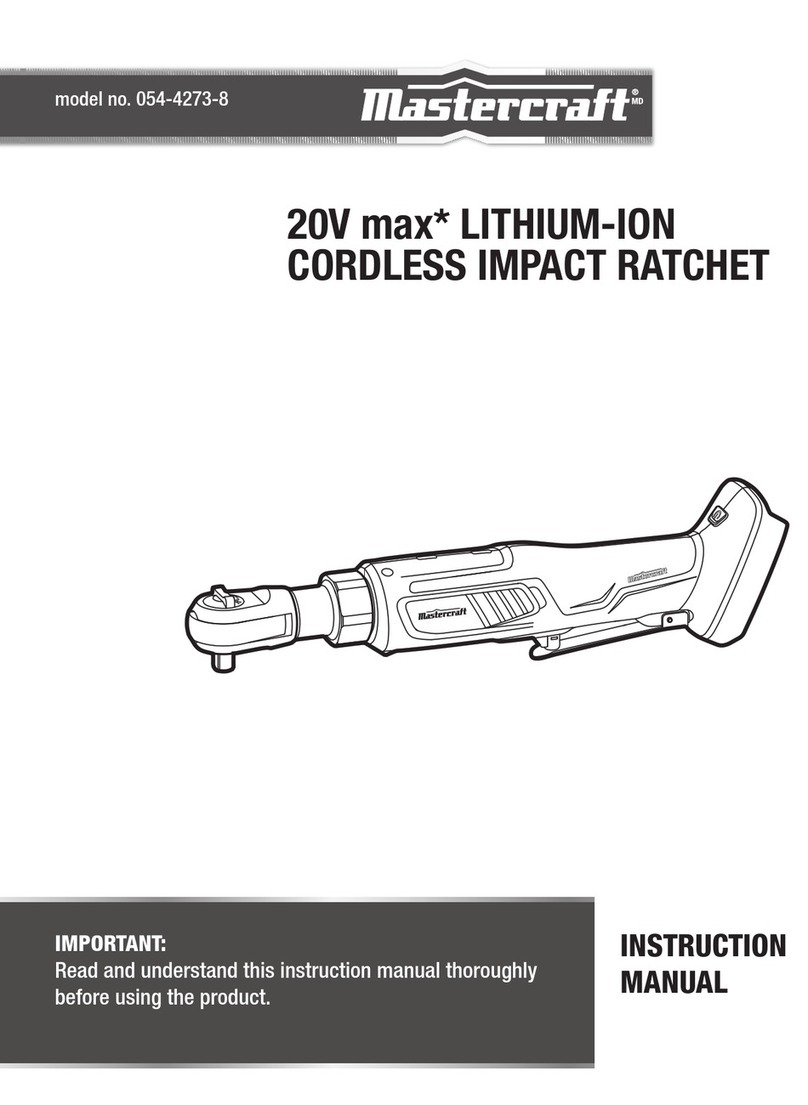MasterCraft 054-4273-8 instruction manual