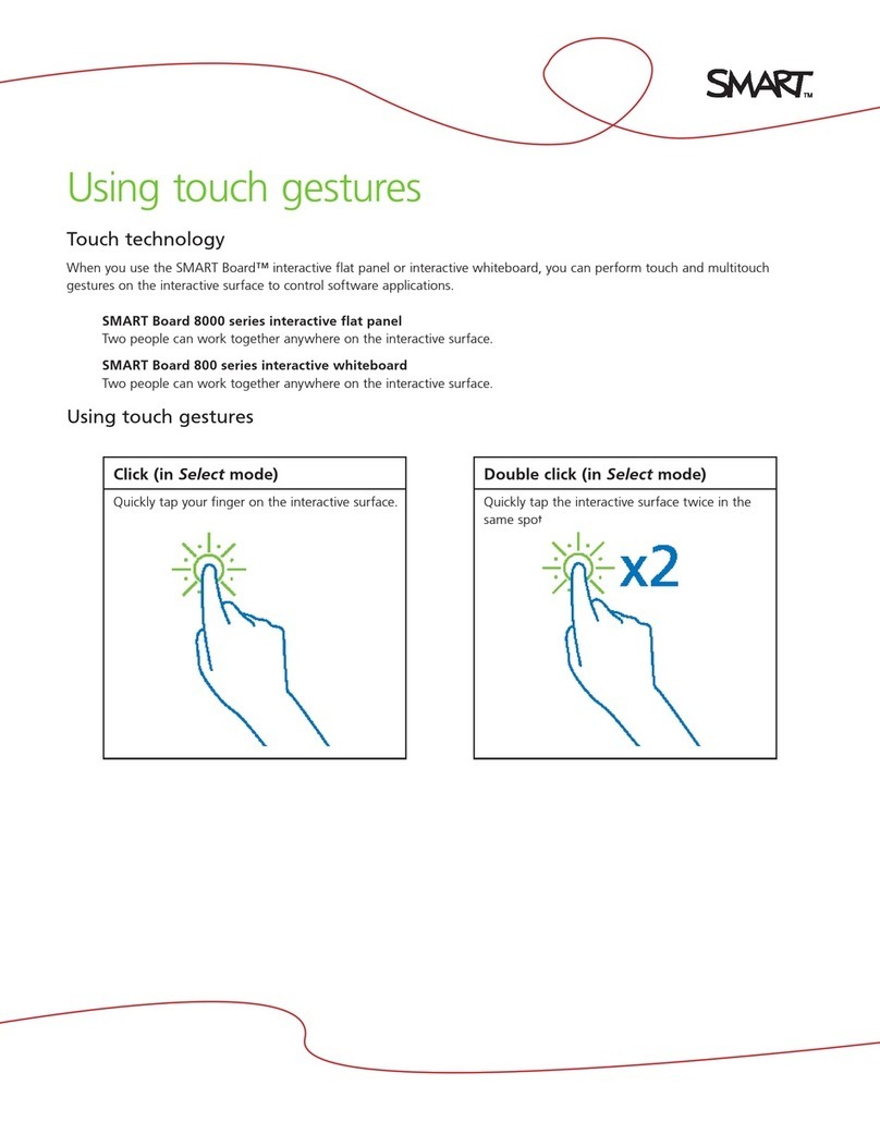SMART Board 8000 series manual