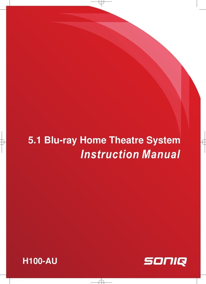 SONIQ H100-AU instruction manual