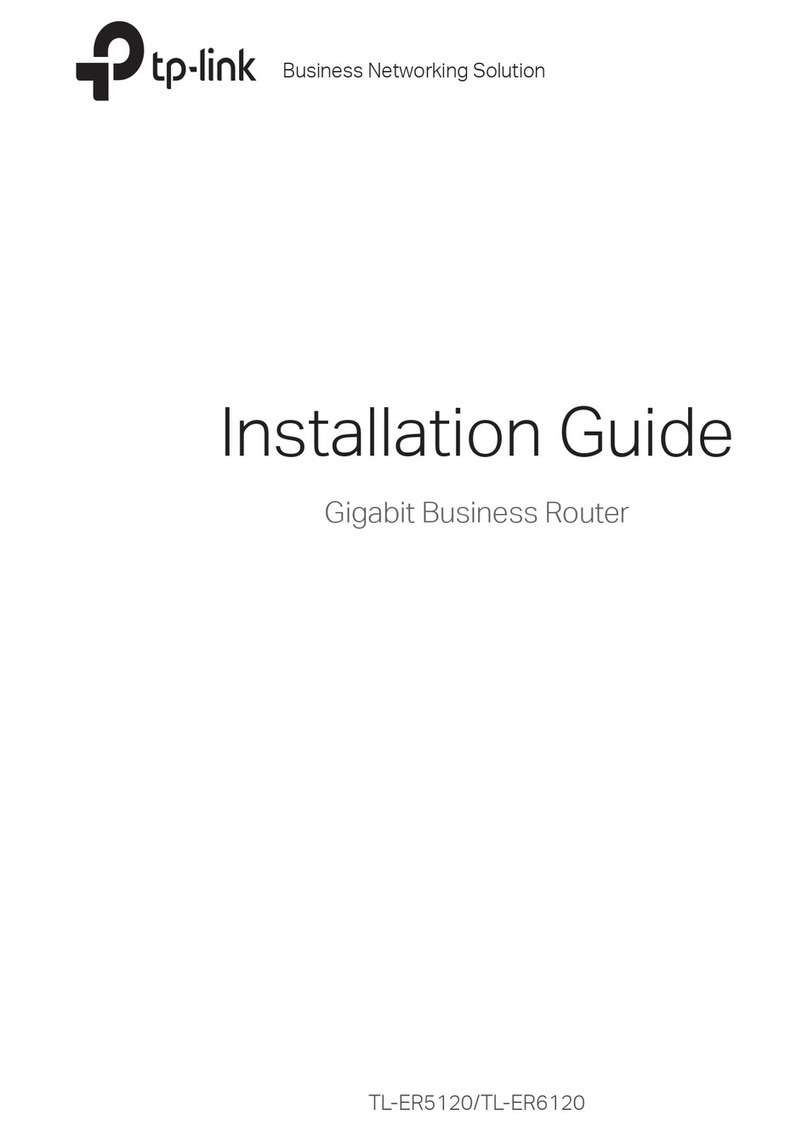 TP-Link SafeStream TL-ER5120 installation guide