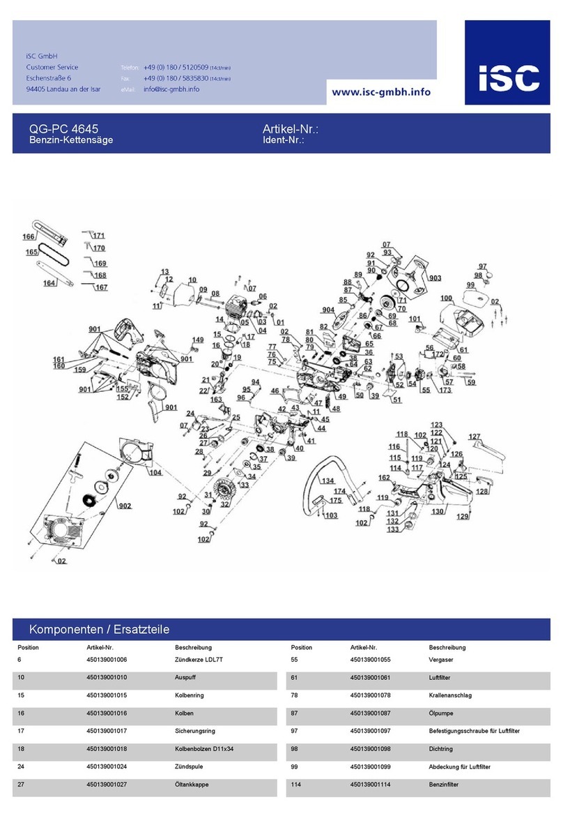 Qualcast QG-PC 4645 User manual