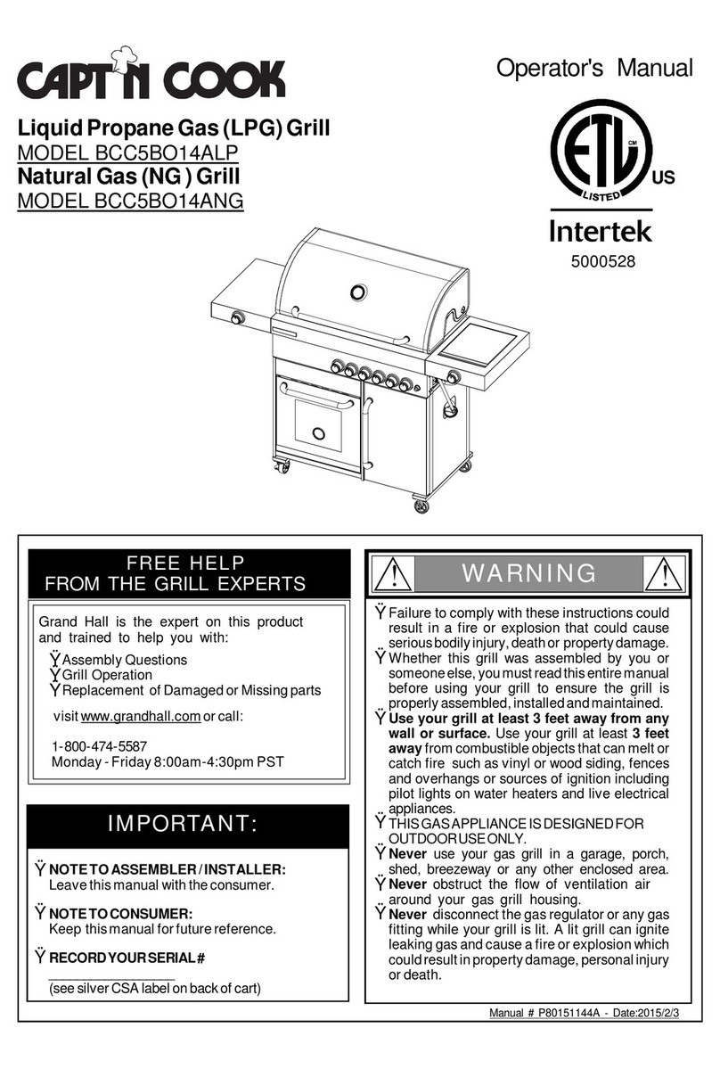 Capt'n Cook BCC5BO14ALP User manual