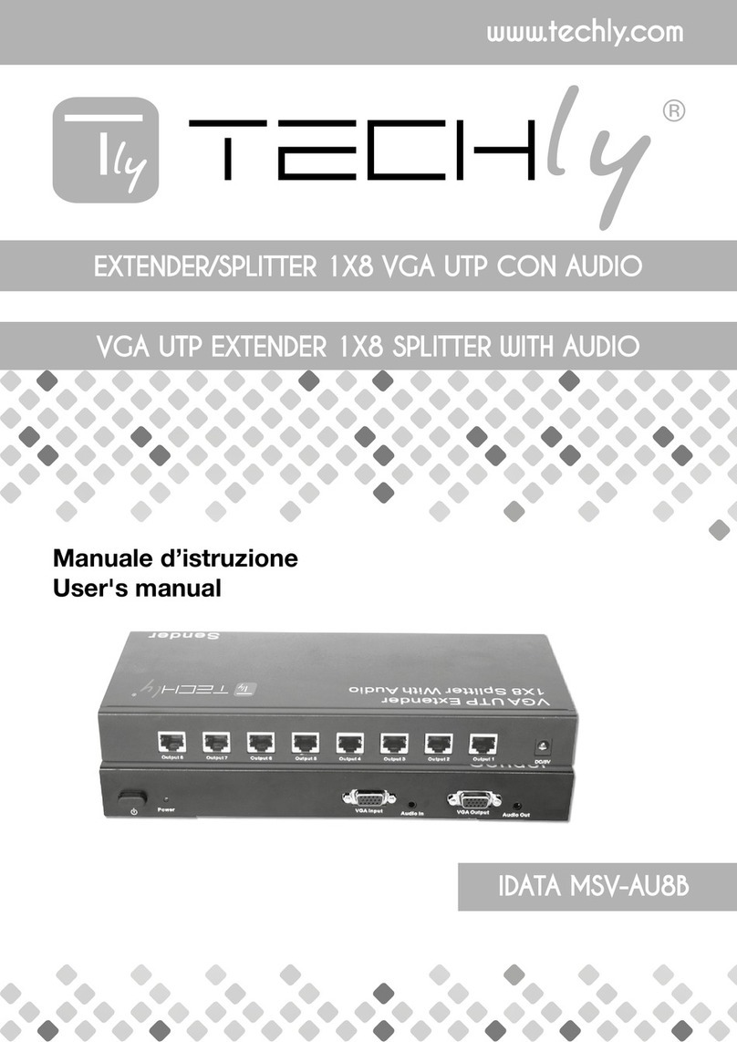 Techly IDATA MSV-AU8B User manual