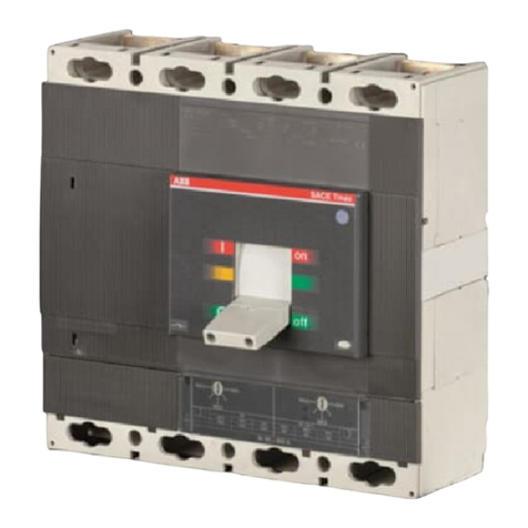 ABB SACE Tmax T6 User manual ABB SACE Tmax T6 User manual