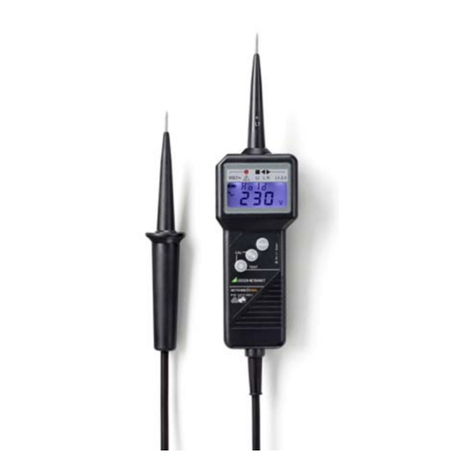 Gossen MetraWatt METRAVOLT 12D+L operating instructions