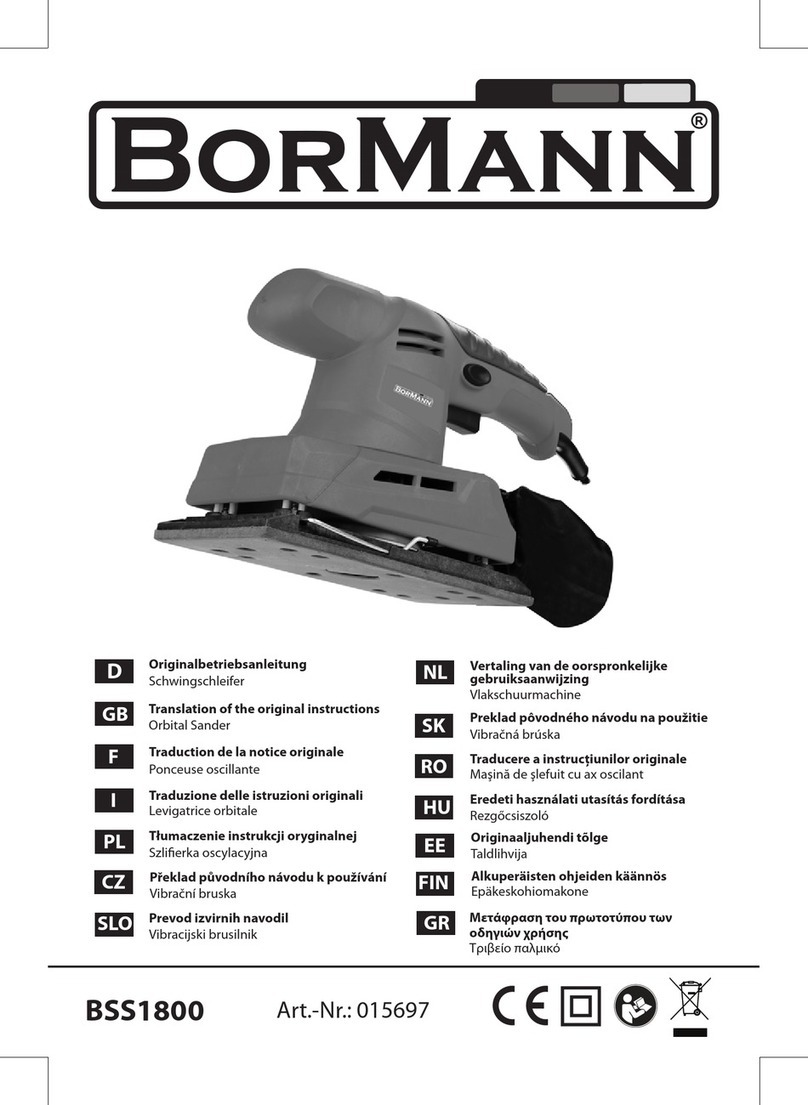 BorMann BSS1800 User manual