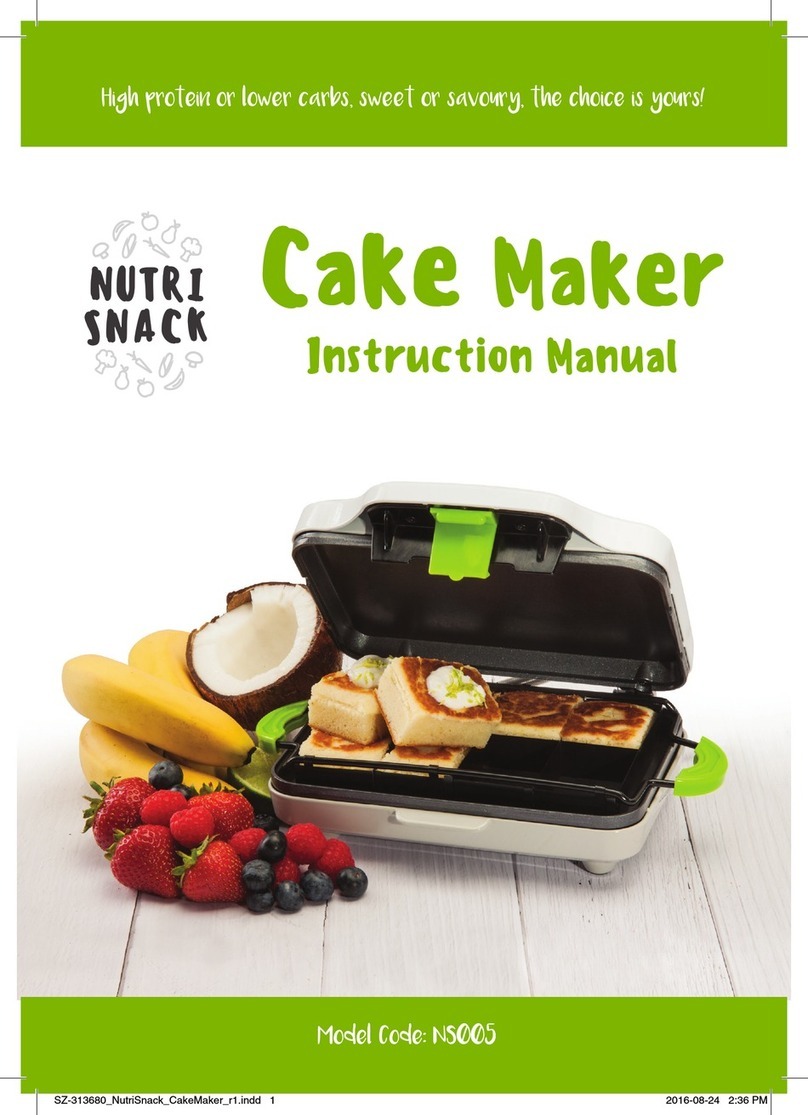Lakeland Nutri Snack NS005 instruction manual