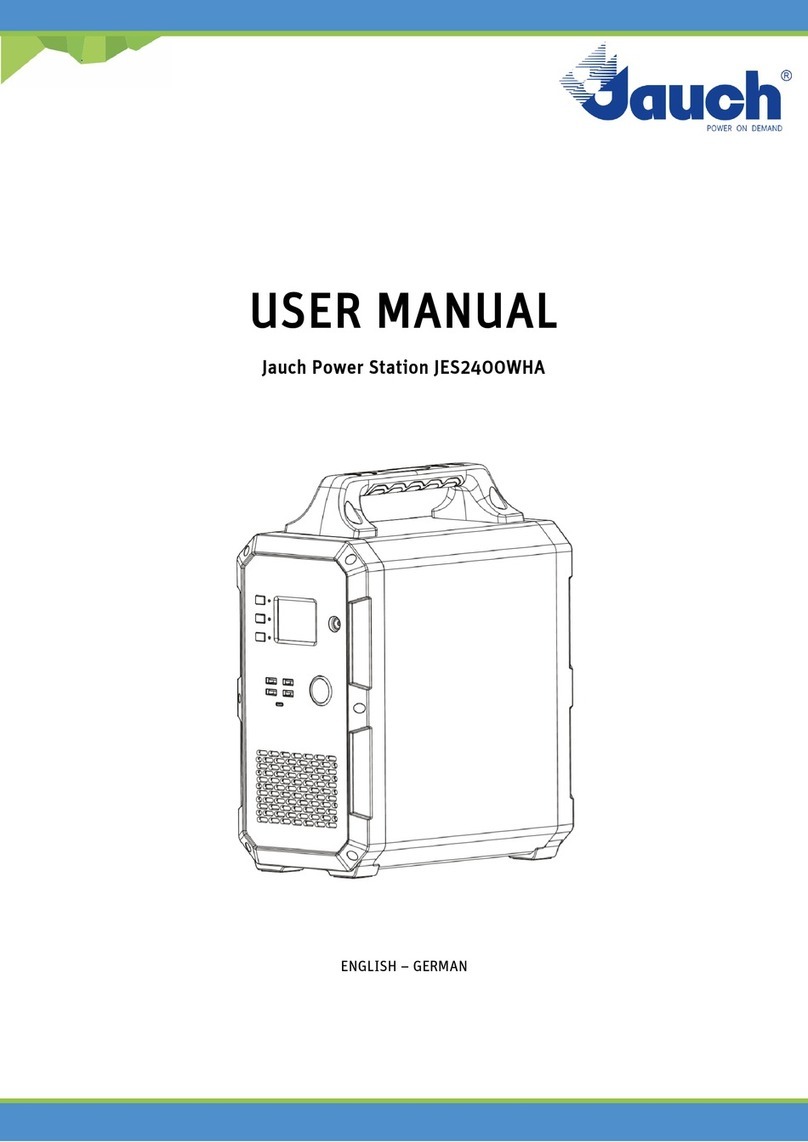 Jauch JES2400WHA user manual
