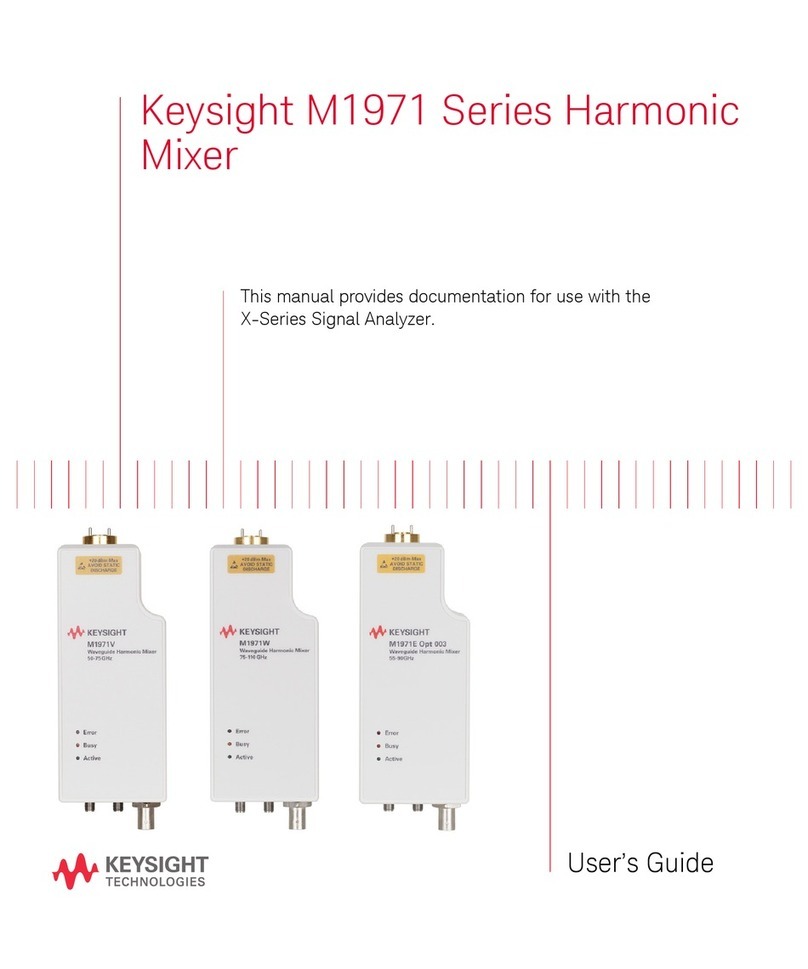 Keysight Technologies X Series user guide