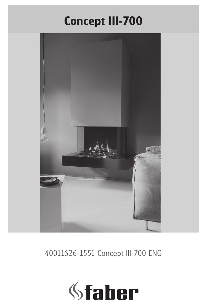 Faber Concept III-700 User manual Faber Concept III-700 User manual