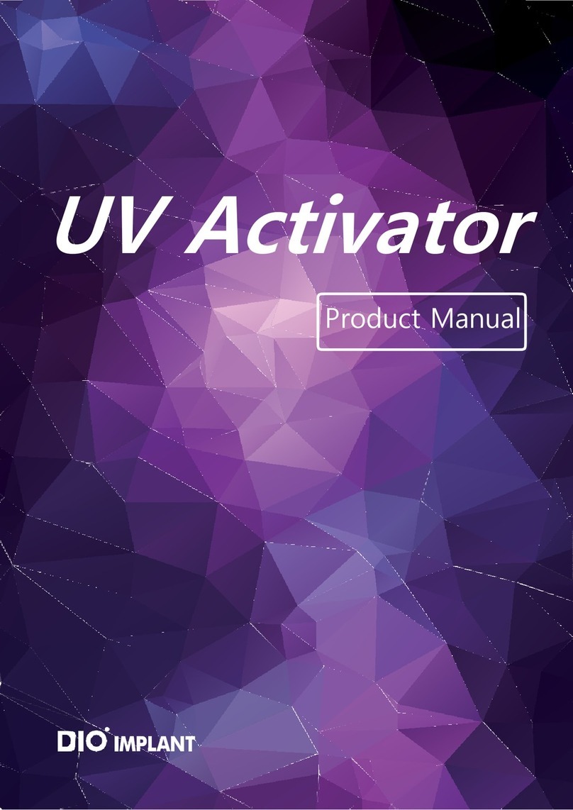 DiO UV Activator product manual