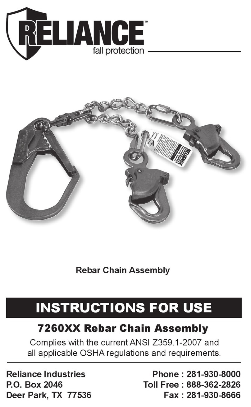 Reliance 7260 Series Instructions for use