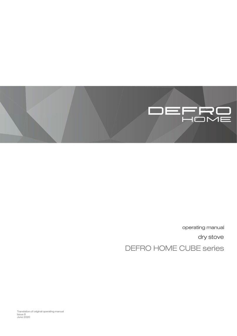 Defro Home CUBE Series User manual