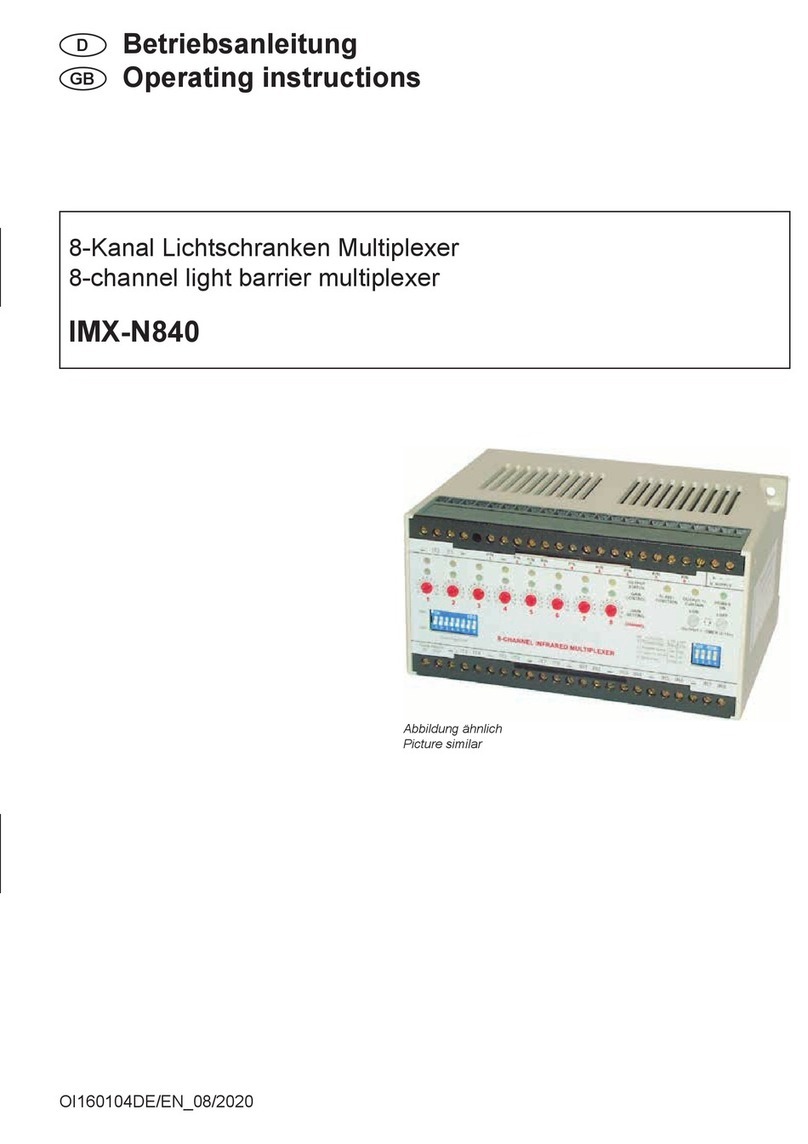 Pantron IMX-N840 operating instructions