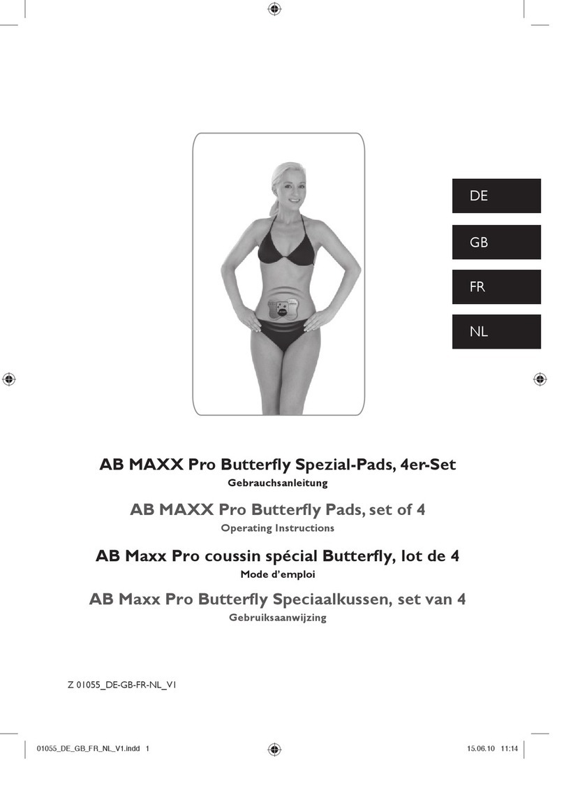 Abmaxx Pro Butterfly Pads User manual