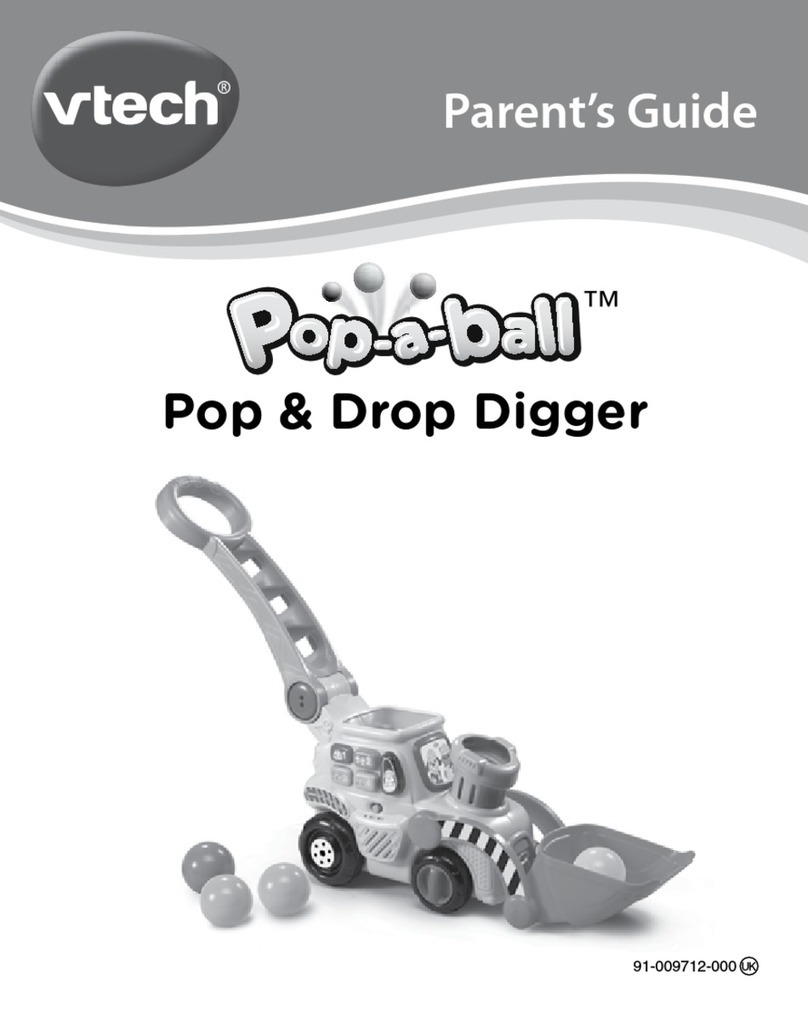 V-tech Pop-A-Ball Pop & Drop Digger Assembly Instructions